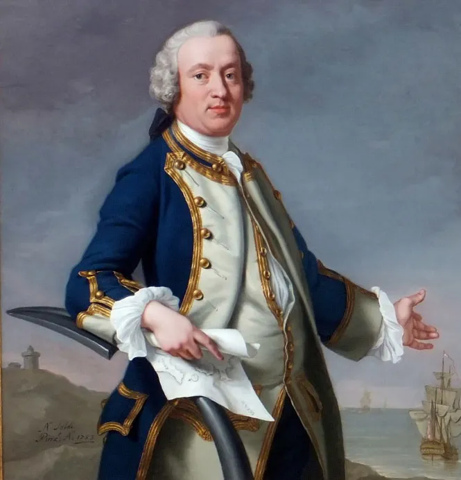 Andrea Soldi-Portrait-of-a-Naval-Officer-The-Hon-Thomas-Craven Full length