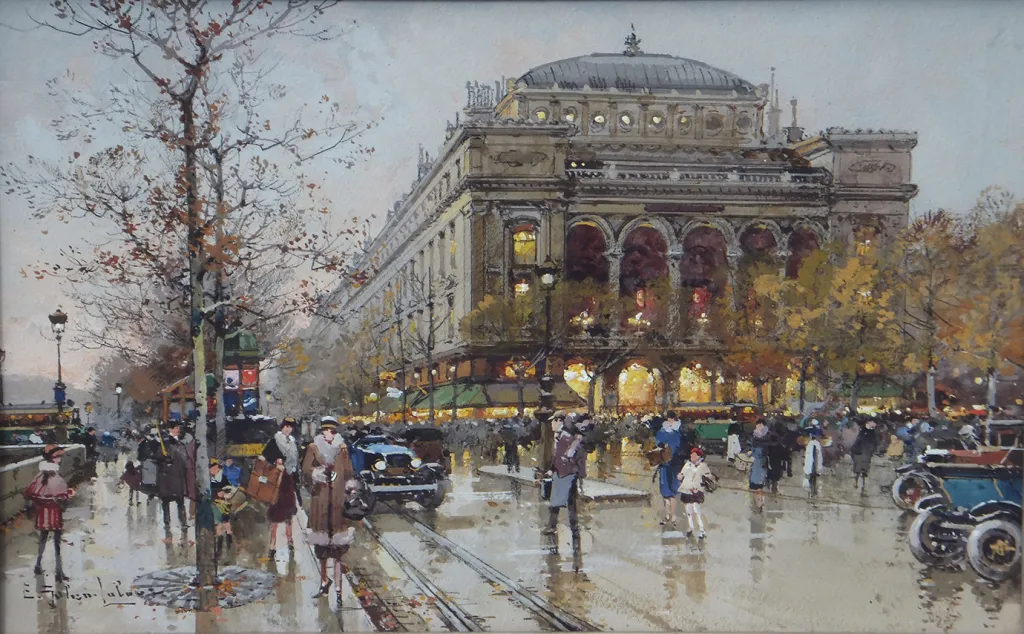 Eugene Galien-Laloue - Theatre du Chatelet