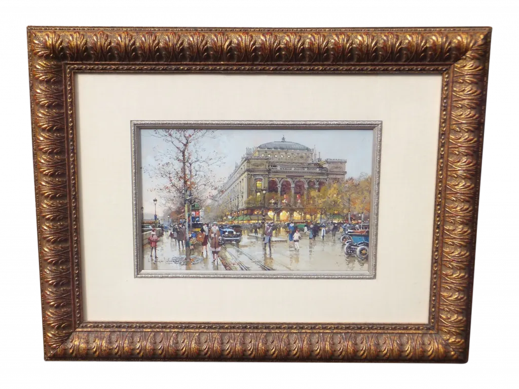Eugene Galien-Laloue - Theatre du Chatelet (framed)
