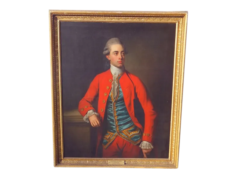 Nathaniel Dance - Sitter : Lord North (framed)
